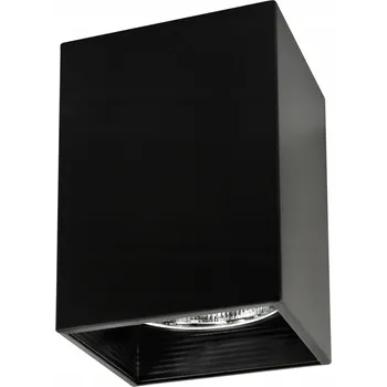 Sanico přisazené svítidlo čtvercové stropní svítidlo LOFT JUPITER K14 E27 černé 307804