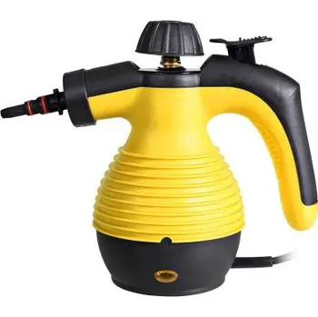 Parní čistič Ruční parní čistič EP20819DE-YW, 9-dílná sada příslušenství, žlutý - A COSTWAY