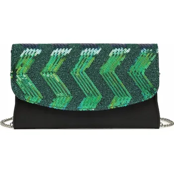 Kabelka MISS LULU kabelka přes rameno polyuretanová zelená