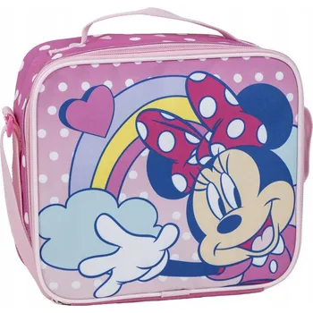 Svačinový box Taška Minnie Mouse Lunchbox Minnie Termo Svačinový Box Termoizolační