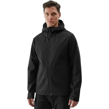 Pánská softshellová bunda 4F pánská větrovka Softshell s kapucí M283, velikost XXL