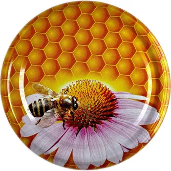 Alians-DN Víčko TO 82 včela na kopretině