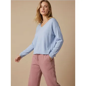 Dámský svetr Sinsay - Volný svetr s viskózou - modrá - 667GZ-05J - 667GZ-05J-S