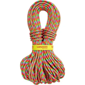 Lano TENDON Jednoduché dynamické lano Master Pro 9,2 Complete Shield 60m 60m VÍCEBAREVNÁ