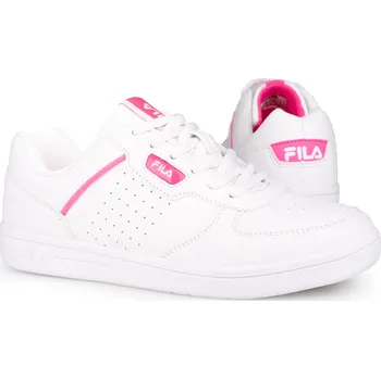 Dětská běžecká obuv FILA Dětské sportovní boty C. Court 38 BÍLÁ|RŮŽOVÁ