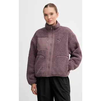 Oboustranná bunda Puma 688386 fialová 49X, vel. XS