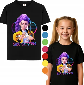 Dětské tričko Huntrix Six Seven 67 T-Shirt XL 164cm A3 + TETOVÁNÍ