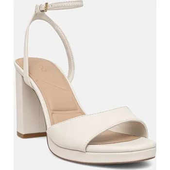 Dámské sandále Kožené sandály Aldo GRACIOUS 13966711 béžová 01X, EUR 39