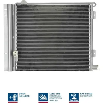 Výparník klimatizace Kondenzátor, klimatizace NISSENS NIS94179