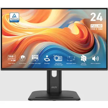 Monitor MSI Pro/MP245PG E14/23,8"/IPS/FHD/144Hz/1ms/Černá/2R