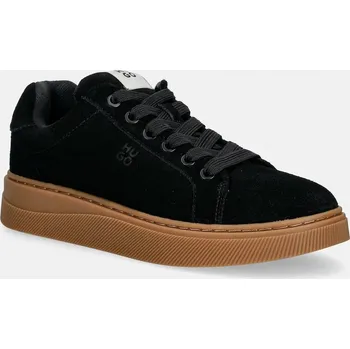 Pánská obuv Semišové tenisky HUGO Lyzz 50557844.001 černá 99X, EUR 39