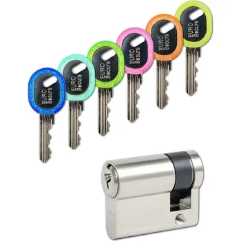 Stavební výplň ES EURO Secure poloviční vložka 0/30mm 10 dalších klíčů