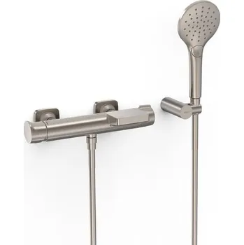 Vodovodní baterie Vanová baterie TRES Loft s vanovým setem 150 mm nerez 22217001AC