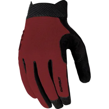 Cyklistické rukavice KELLYS Rukavice KLS CUTOUT LONG 025, terracota red, XL