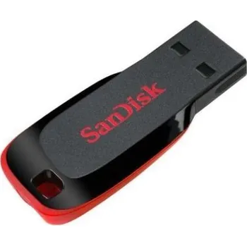 USB flash disk SanDisk Flash Disk 16GB Cruzer Blade, USB 2.0, černá