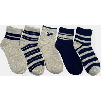 Sinsay - Sada 5&nbsp;párů ponožek s&nbsp;vysokým podílem bavlny - vícebarevná - 932JL-MLC - 932JL-MLC-R38