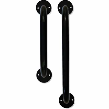 Madlo do koupelny Madlo rovné Varianta: Délka 43 cm, černá