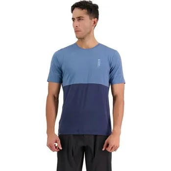 cyklistický dres volný dres MONS ROYALE Cadence T blue slate / midnight XL