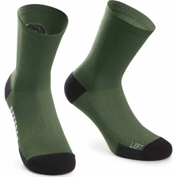 Pánské ponožky ponožky ASSOS XC Socks Mugo Green 0