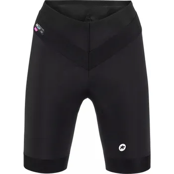 Cyklistické kalhoty dámské kraťasy bez laclu ASSOS UMA GT Half Shorts C2 - short blackSeries XLG