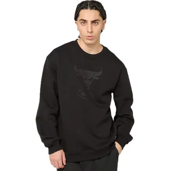 Pánská mikina Mitchell & Ness NBA BASIC LOGO WASHED CREW BULLS Velikost oblečení: L