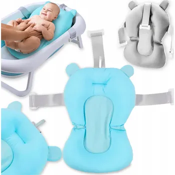 Lehátko do vany Vložka do vaničky POLŠTÁŘ SEDÁTKO do koupele PRO MIMINKA Pohodlné LEHÁTKO