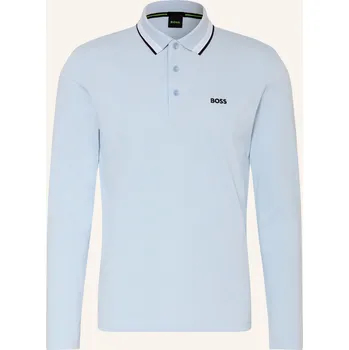 Pánská košile Boss Pánská Polokošile Z Piké Plisy Regular Fit, tmavě modrá, XL