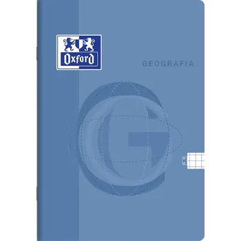 Sešit Kostkovaný sešit A5 Oxford 60 listů tematická geografie