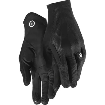 Cyklistické rukavice rukavice ASSOS XC FF Gloves Black Series S