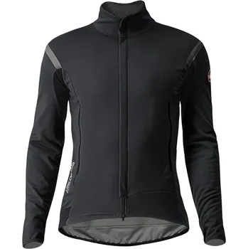 Cyklistická bunda bunda Castelli Perfetto RoS 2 Jacket Light Black/Black Reflex M