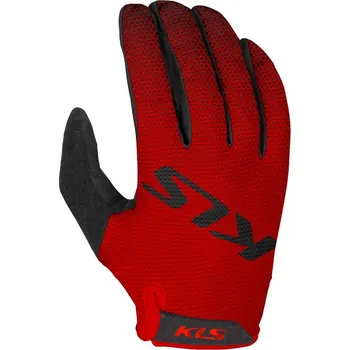 Cyklistické rukavice KELLYS Rukavice KLS Plasma red S