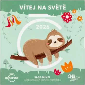 2026 - Sada oběžných mincí Narození dítěte standard
