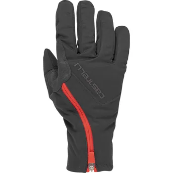 Cyklistické rukavice dámské zimní rukavice Castelli Spettacolo RoS W Glove Black L