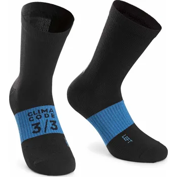 Pánské ponožky zimní ponožky ASSOS Winter Socks Black Series I