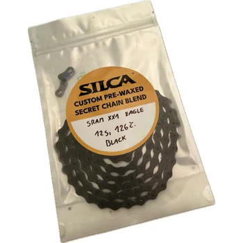 Řetěz na kolo voskovaný řetěz Silca Sram XX1 Eagle black 12s