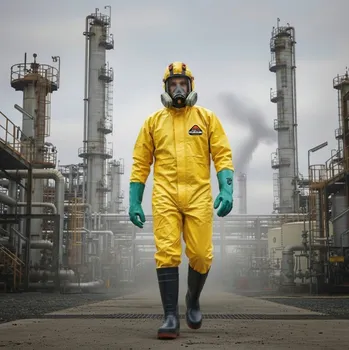 Pracovní obuv Chemický oblek Active Gear velikost L