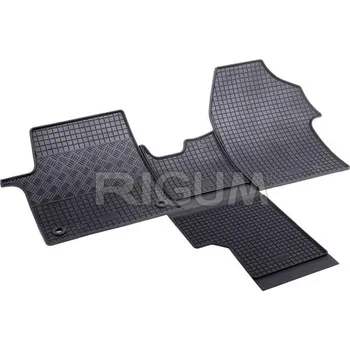 autokoberec Gumové koberce Opel Vivaro, 2020 ->, 2 místa přední LUX s tunelem