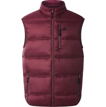 Pánská bunda esmara Men Pánská prošívaná vesta (červená, XL(56/58))