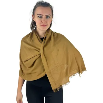 Šátek Dámský šátek 90 x 175 cm Fine 23-03 hnědý