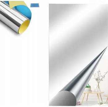 Zrcadlo 200 X 30 cm FÓLIE ZRCADLO ZRCADLOVÁ SAMOLEPICÍ NA ZEĎ NALEPOVACÍ NÁBYTEK