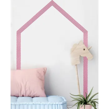 Nástěnné dekorační pásy 81 Světle šedá