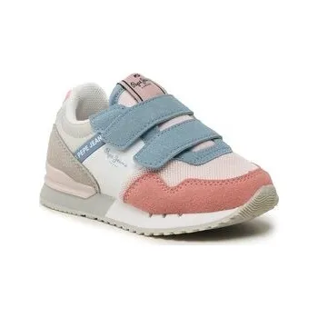 Dámská obuv Sneakersy Pepe Jeans London Basic Gk PGS30565 Modrá 29