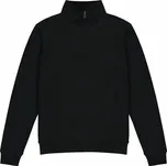 Kustom Kit Pánská mikina se 1/4 zipem a kadetovým límečkem Barva: Černá, Velikost: M