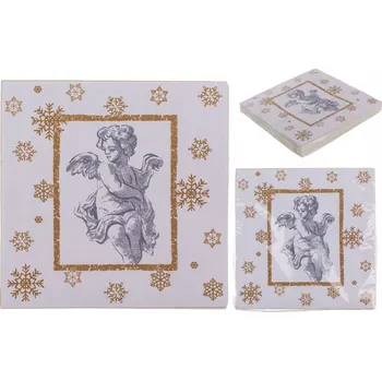 Papírový ubrousek Papírový ubrousek čtvercový 33 cm x 33 cm