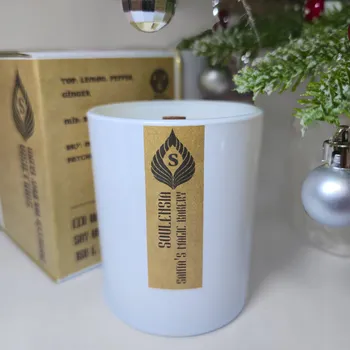 Svíčka Sójová vonná svíčka SANTA'S MAGIC BAKERY SOULENSIA