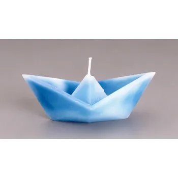 Svíčka Svíčka lodička - malá - modrá