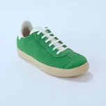Vintage barevné tenisky z kožené usně zelená 36