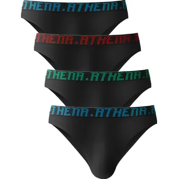 Boxerky Sada 4 slipů My Petit Prix Athena® černá 85/92