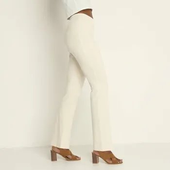 Dámské legíny Bootcut legíny s pružným pasem režná 38/40