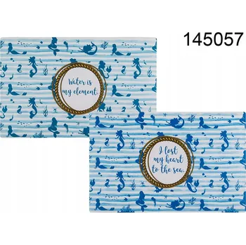 prostírání Obdélníková podložka plast prostírání 44 x 28 cm